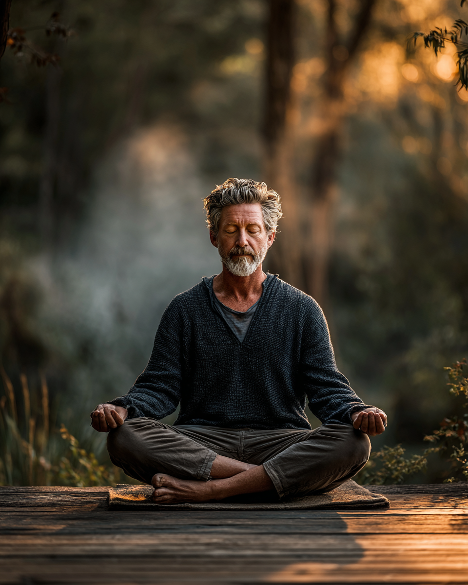 Чоловік виконує функціональні вправи